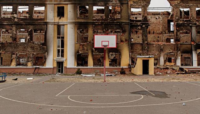 开云平台-战火下的乌克兰篮球:众多球馆被毁 球星募捐重建